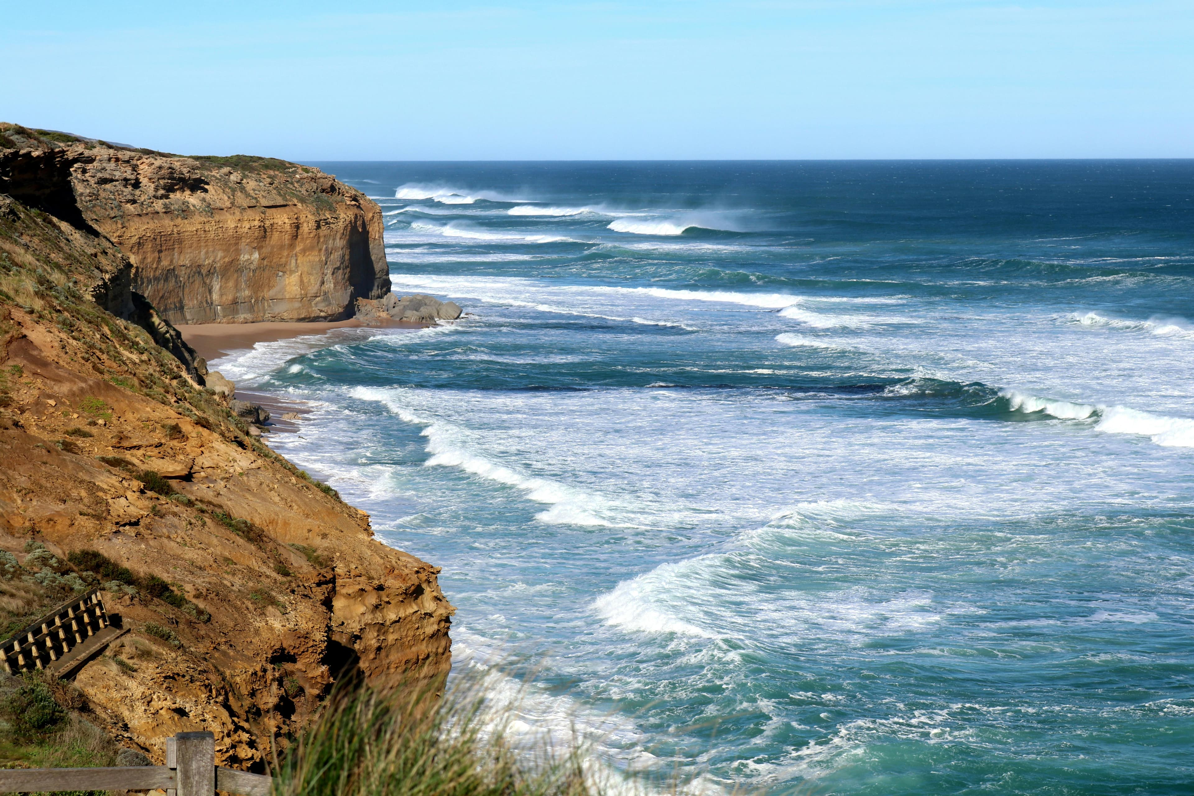 Scenic beach during daytime